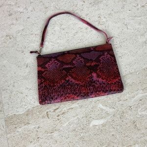 BCBG snakeskin bag